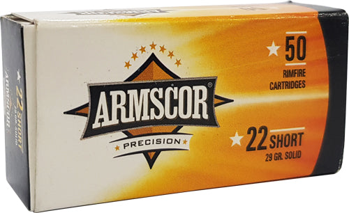 ARMSCOR 22 SHORT 29GR PLATED