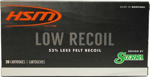 HSM LOW RECOIL 6.5 CM 140GR