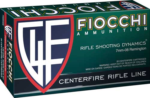 FIOCCHI 7MM-08 REM 139GR PSP