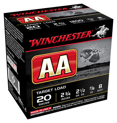 WINCHESTER AA 20GA 2.75" 7/8OZ