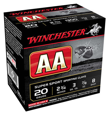 WINCHESTER AA 20GA 2.75" 7/8OZ