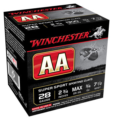 WINCHESTER AA 28GA 2.75" 3/4OZ