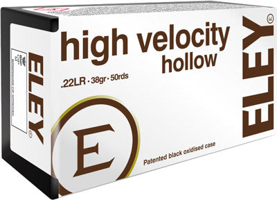 ELEY HIGH VELOCITY 22LR 38GR