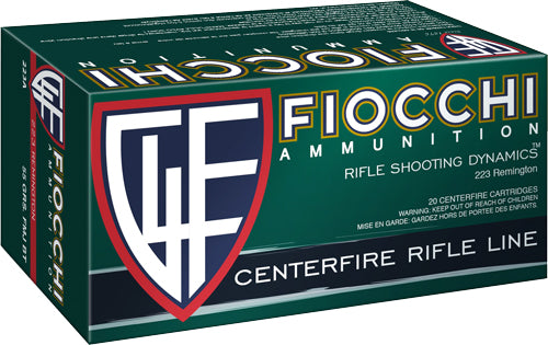 FIOCCHI 223 REM 55GR FMJ-BT