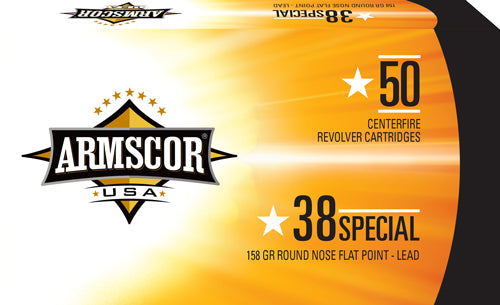 ARMSCOR 38 SPECIAL 158GR