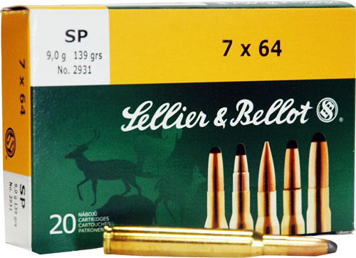 S&B 7X64MM 139GR SOFT POINT