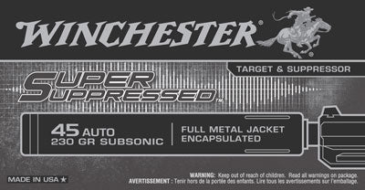 WINCHESTER SUPER SUPPRESSED