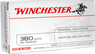 WINCHESTER USA 380 ACP 95GR