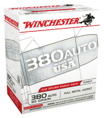 WINCHESTER USA 380 ACP 95GR