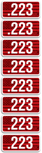 MTM AMMO CALIBER LABELS .223