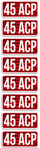 MTM AMMO CALIBER LABELS .45ACP