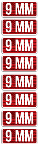 MTM AMMO CALIBER LABELS 9MM