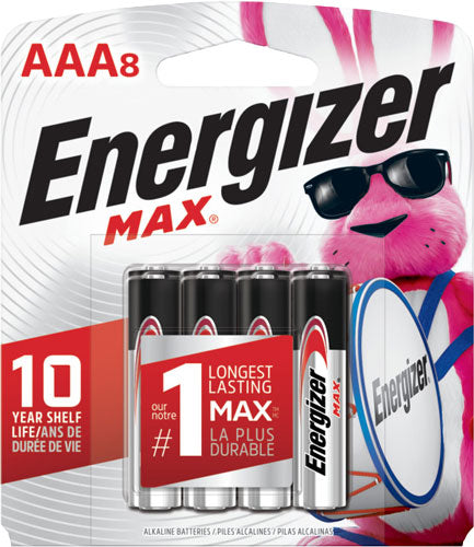 ENERGIZER MAX BATTERIES AAA