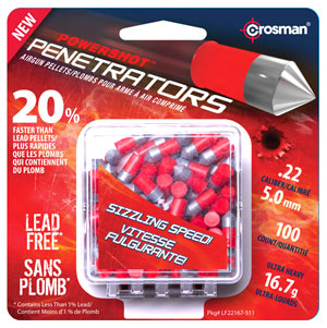 CROSMAN PELLETS .22 LEAD FREE