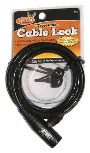 HME TREE STAND CABLE LOCK