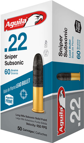 AGUILA SNIPER SUBSONIC 22LR