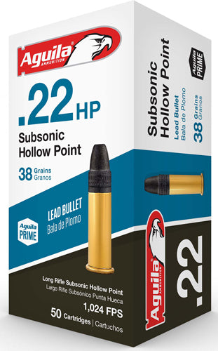 AGUILA SUBSONIC 22LR 38GR