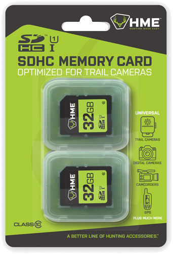 HME SD MEMORY CARD 32GB 2PK