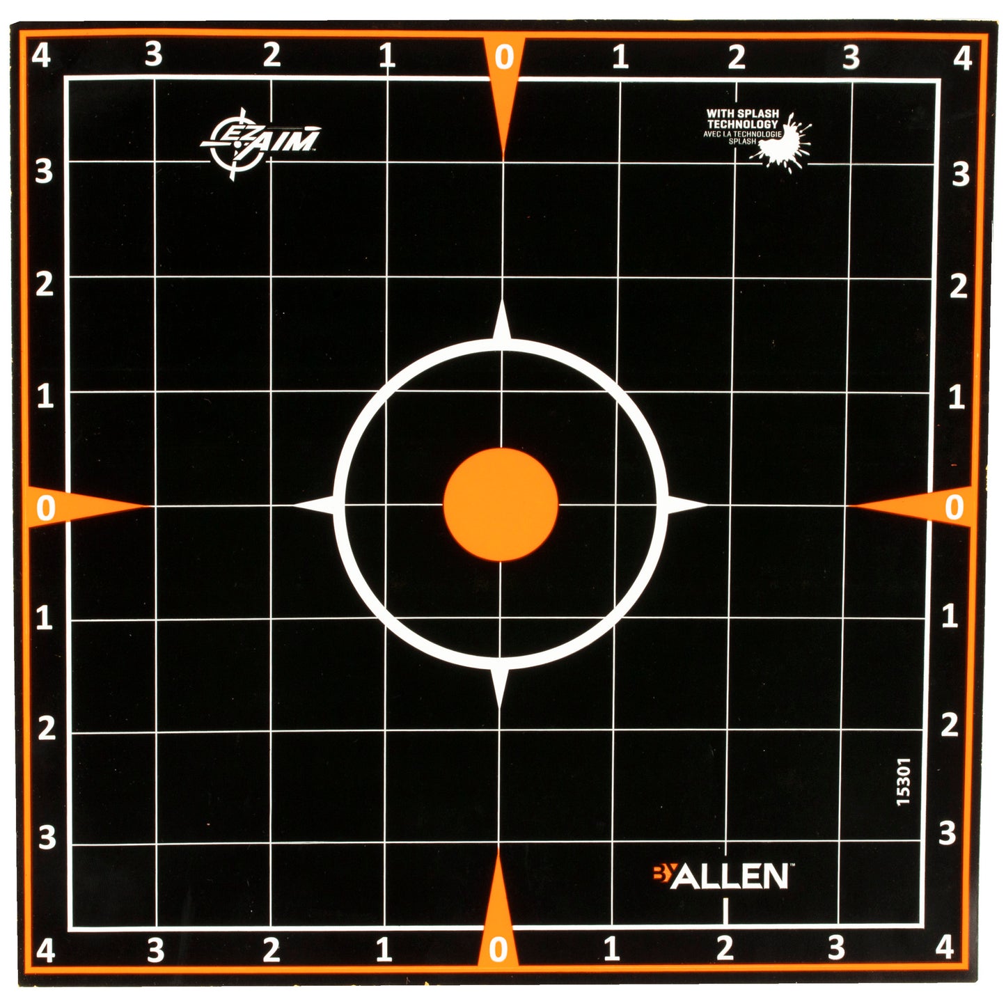 ALLEN EZ AIM 8X8 SIGHT-IN 5PK