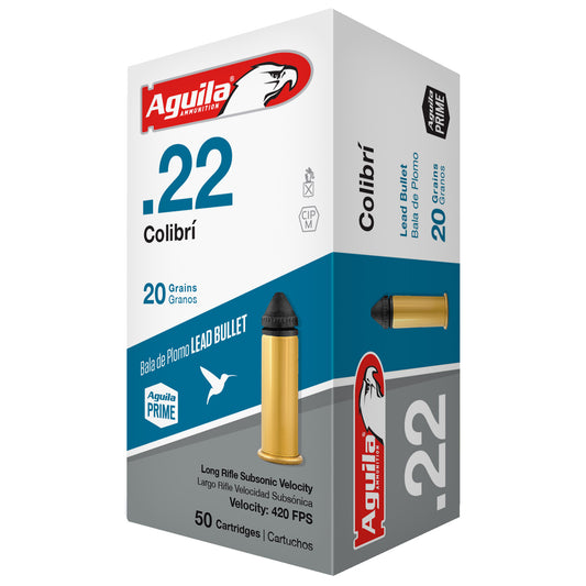 AGUILA 22LR COLIBRI 20GR 50/1000