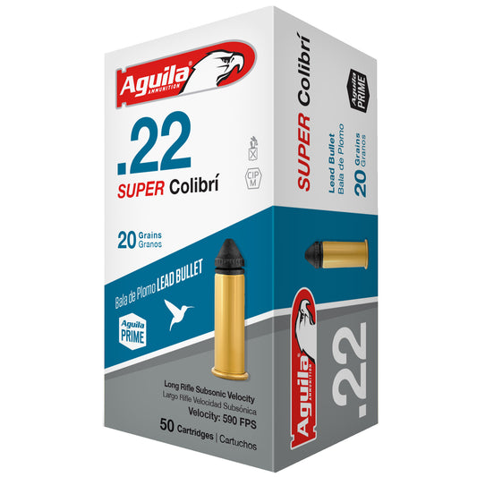 AGUILA 22LR SUP COLIBRI 20GR 50/1000