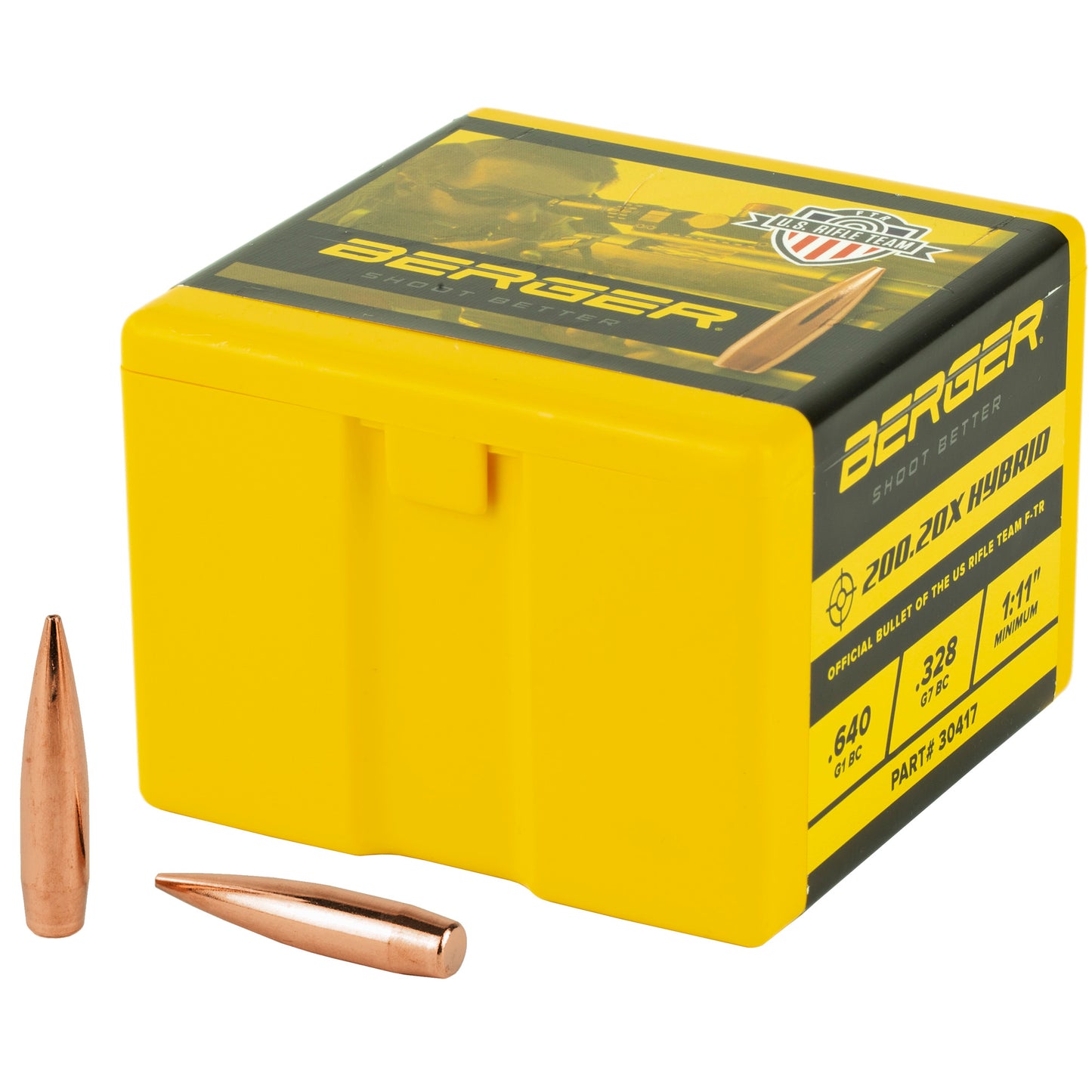 BERGER .30 200GR HYBRID TARGET 100CT