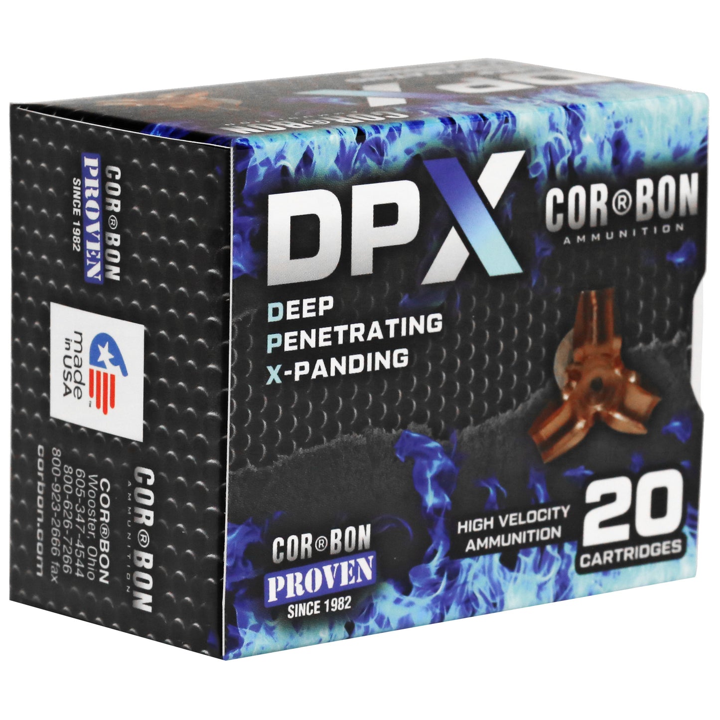 CORBON DPX 44MAG 225GR BRNS X 20/500