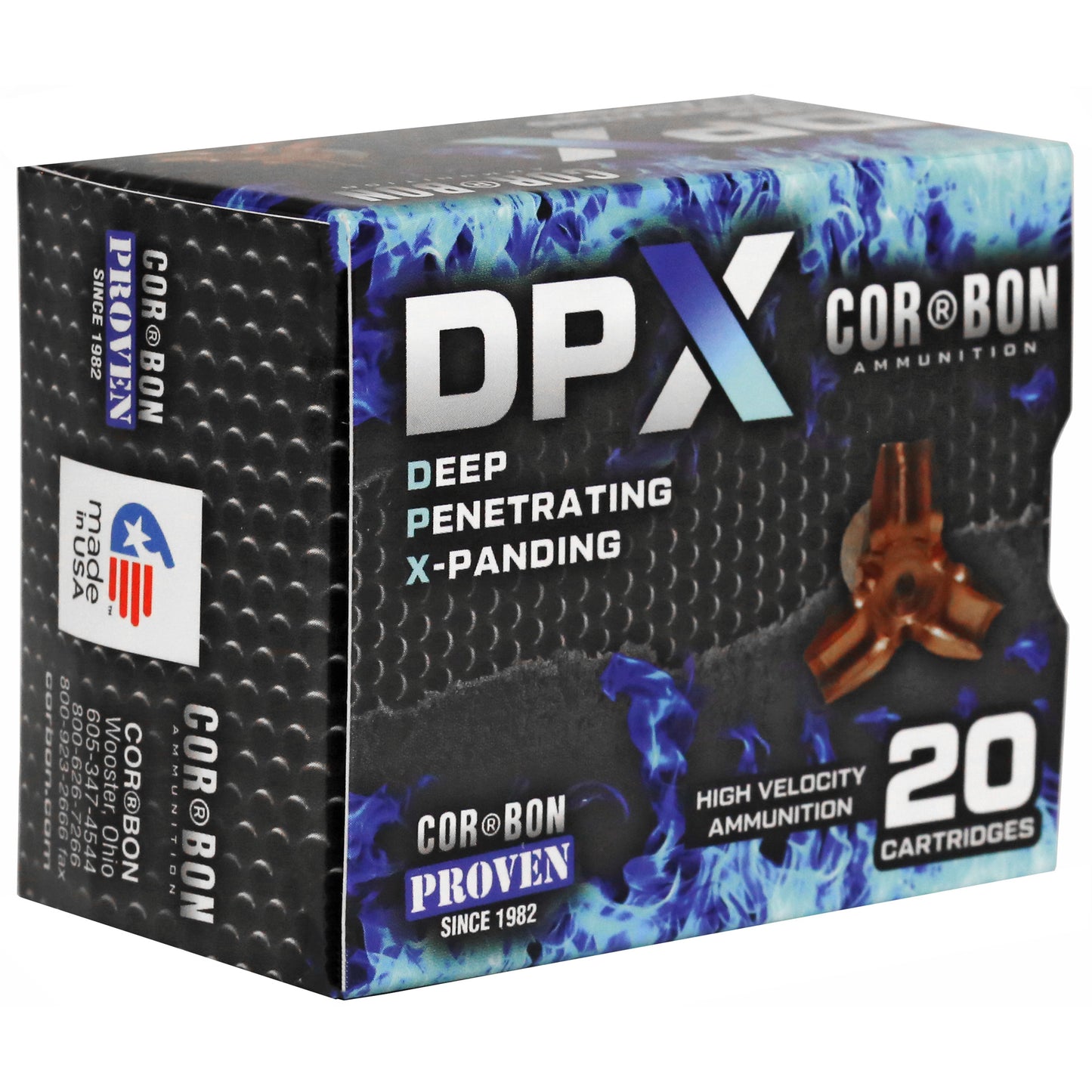 CORBON DPX 45LC+P 225GR BR X 20/500