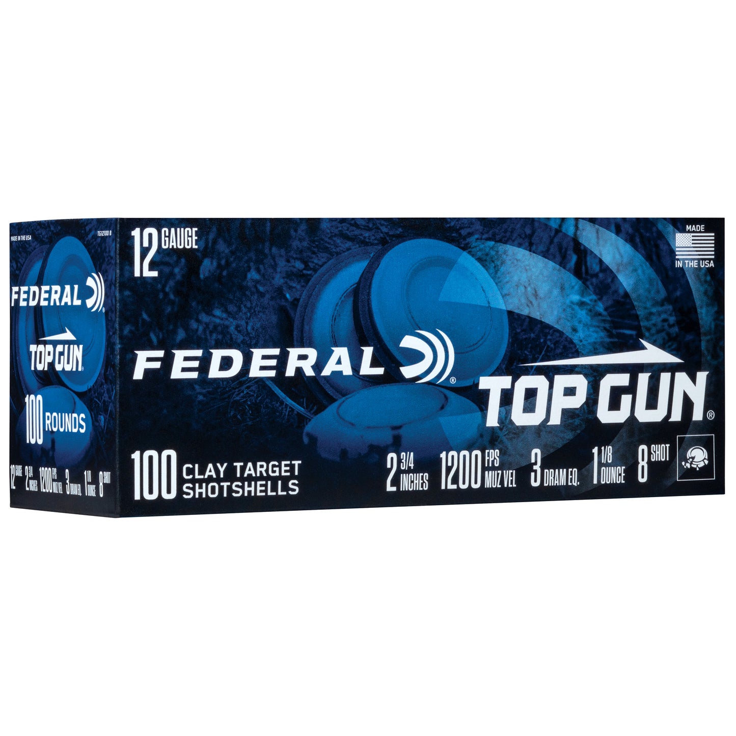 FED TOP GUN 12GA 2.75 #8 100/200