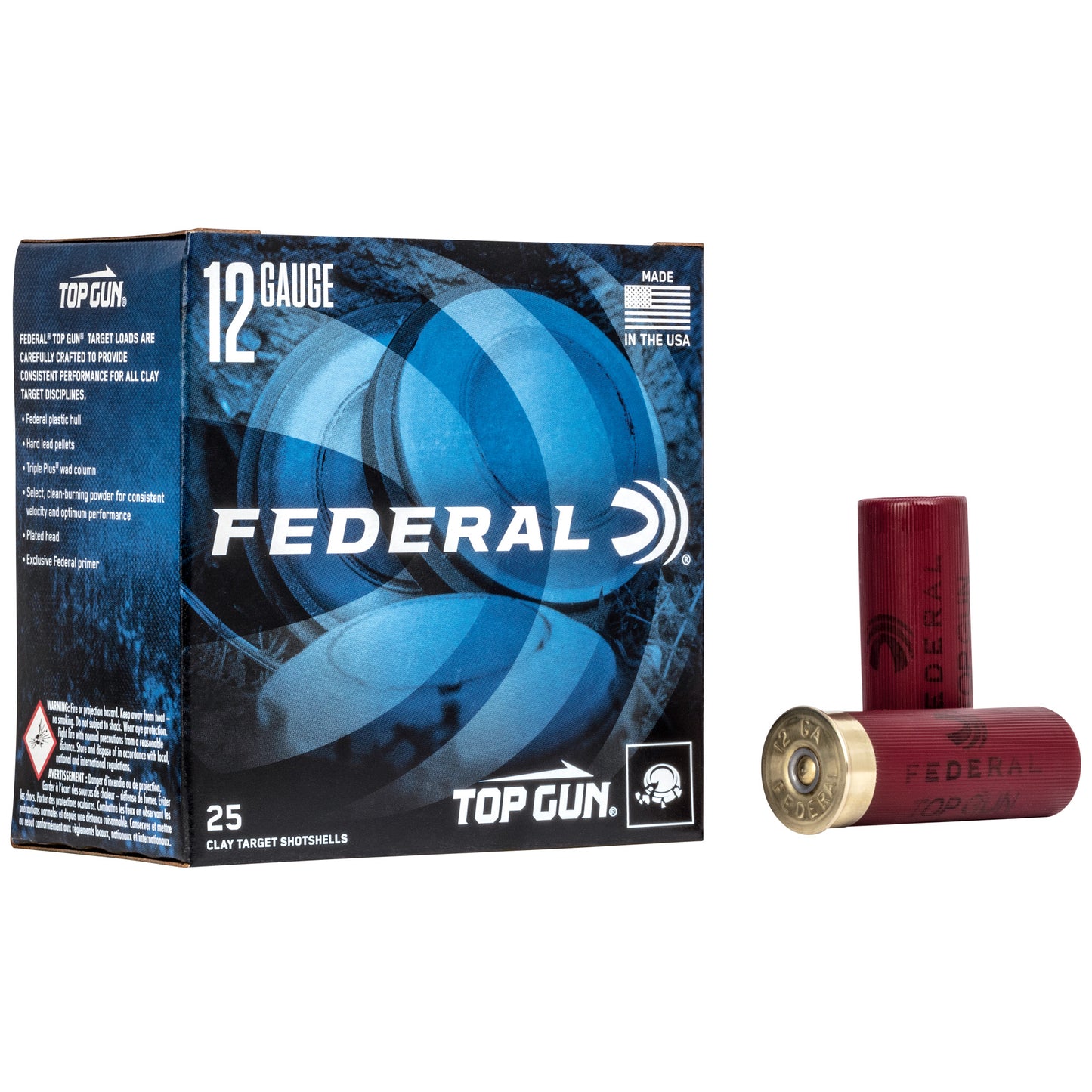 FED TOP GUN 12GA 2.75 #8 25/250