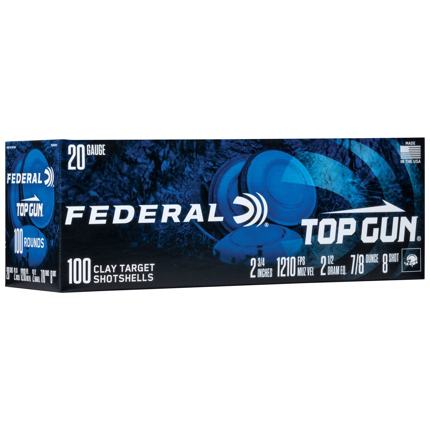 FED TOP GUN 20GA 2.75 #8 100/200