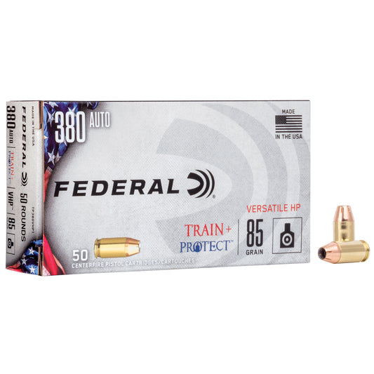 FED TRAIN/PROTCT 380ACP 85GR VHP 50