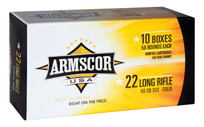 ARMSCOR 22LR 40GR SVSP 50/5000