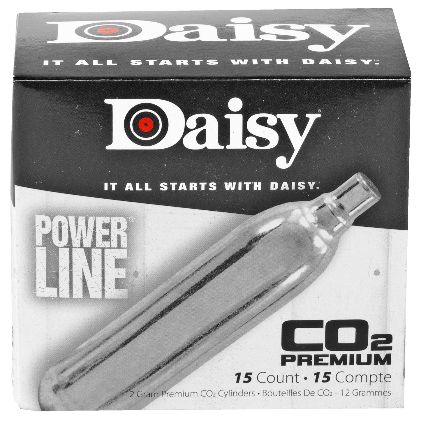 DAISY #7015 CO2 CYLINDERS 15/BX