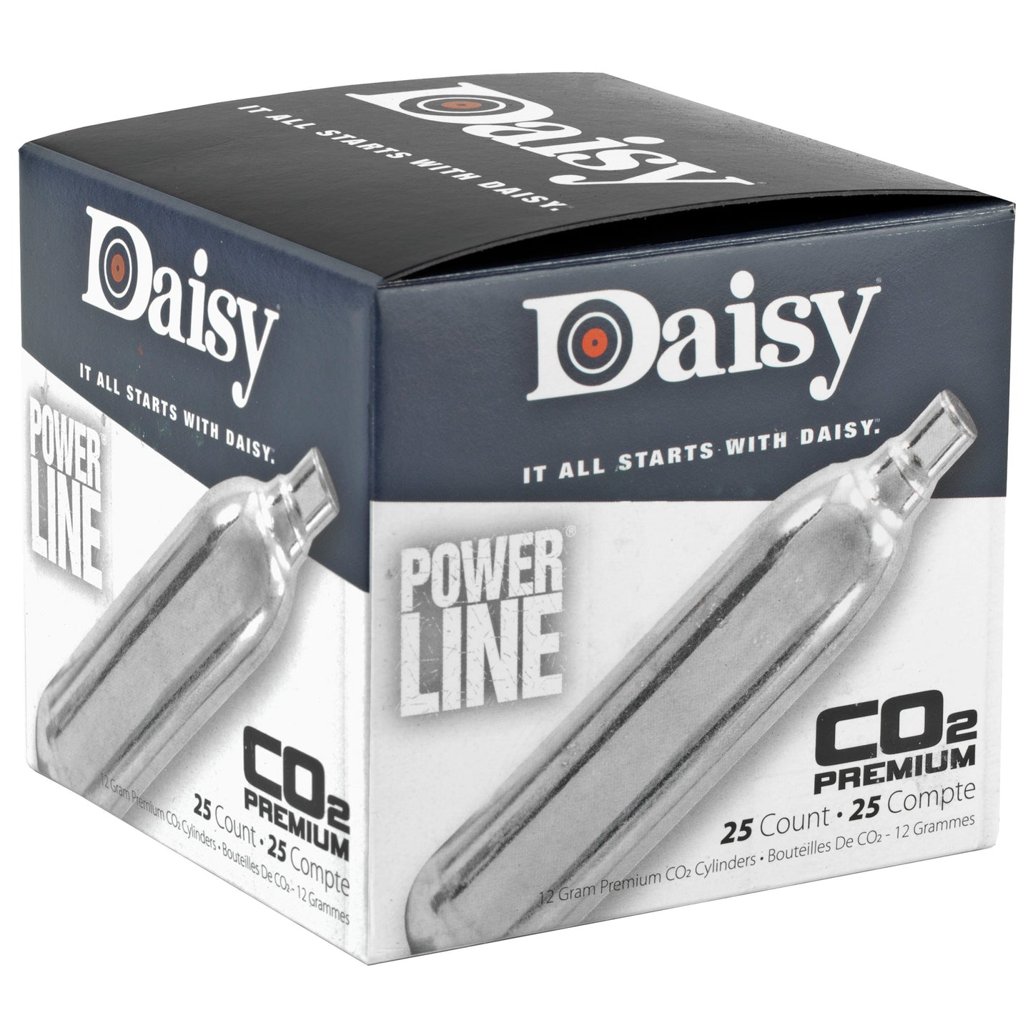 DAISY #7025 CO2 CYLINDERS 25/BX