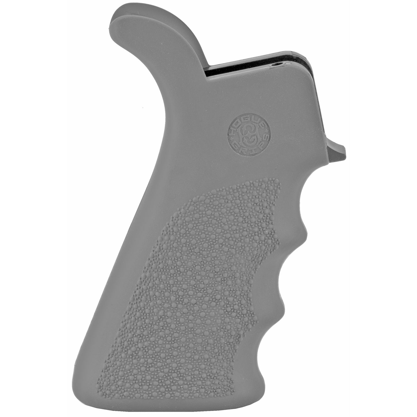 HOGUE GRIP AR15 BVRT FNGR GRV GREY