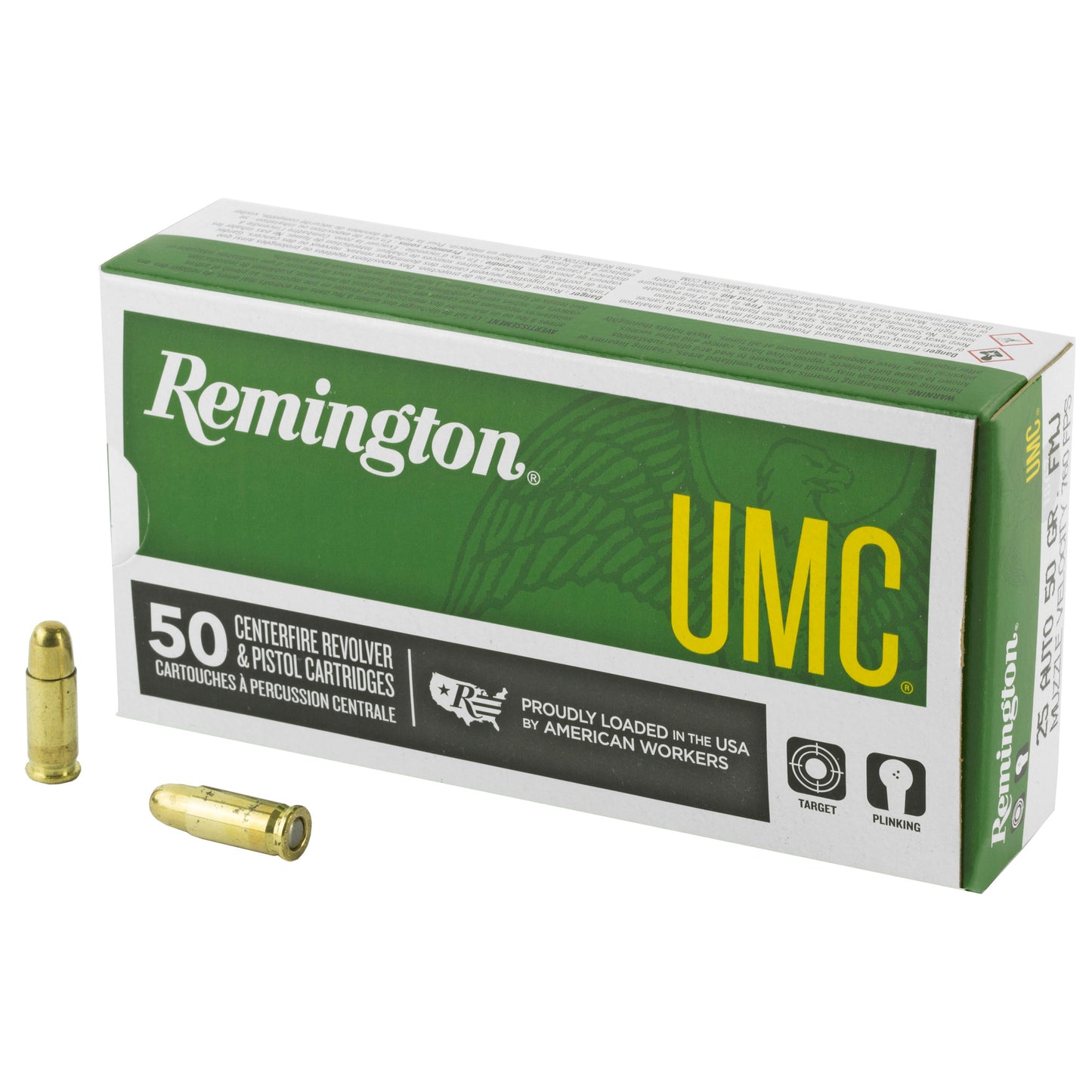 REM UMC 25ACP 50GR FMJ 50/500