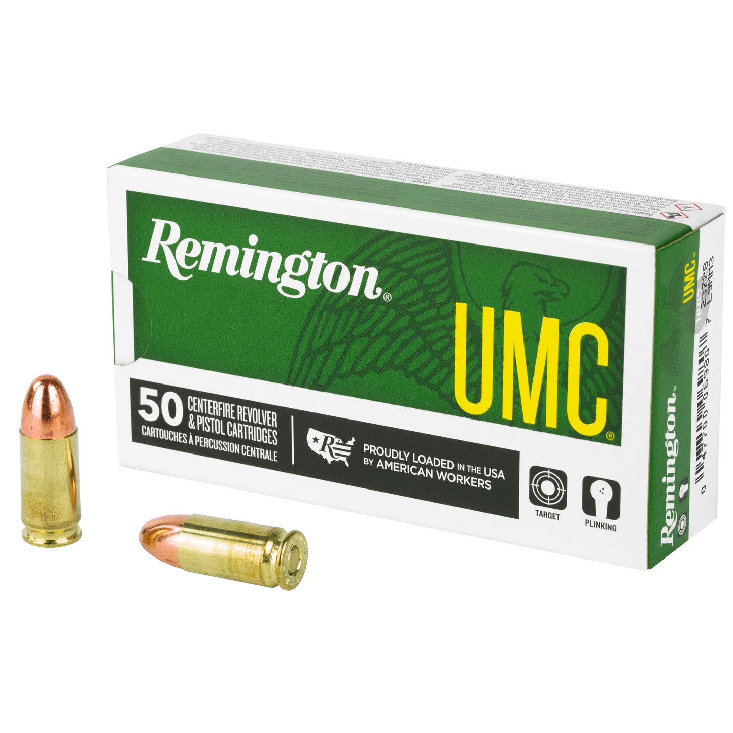 REM UMC 9MM 115GR FMJ 50/500