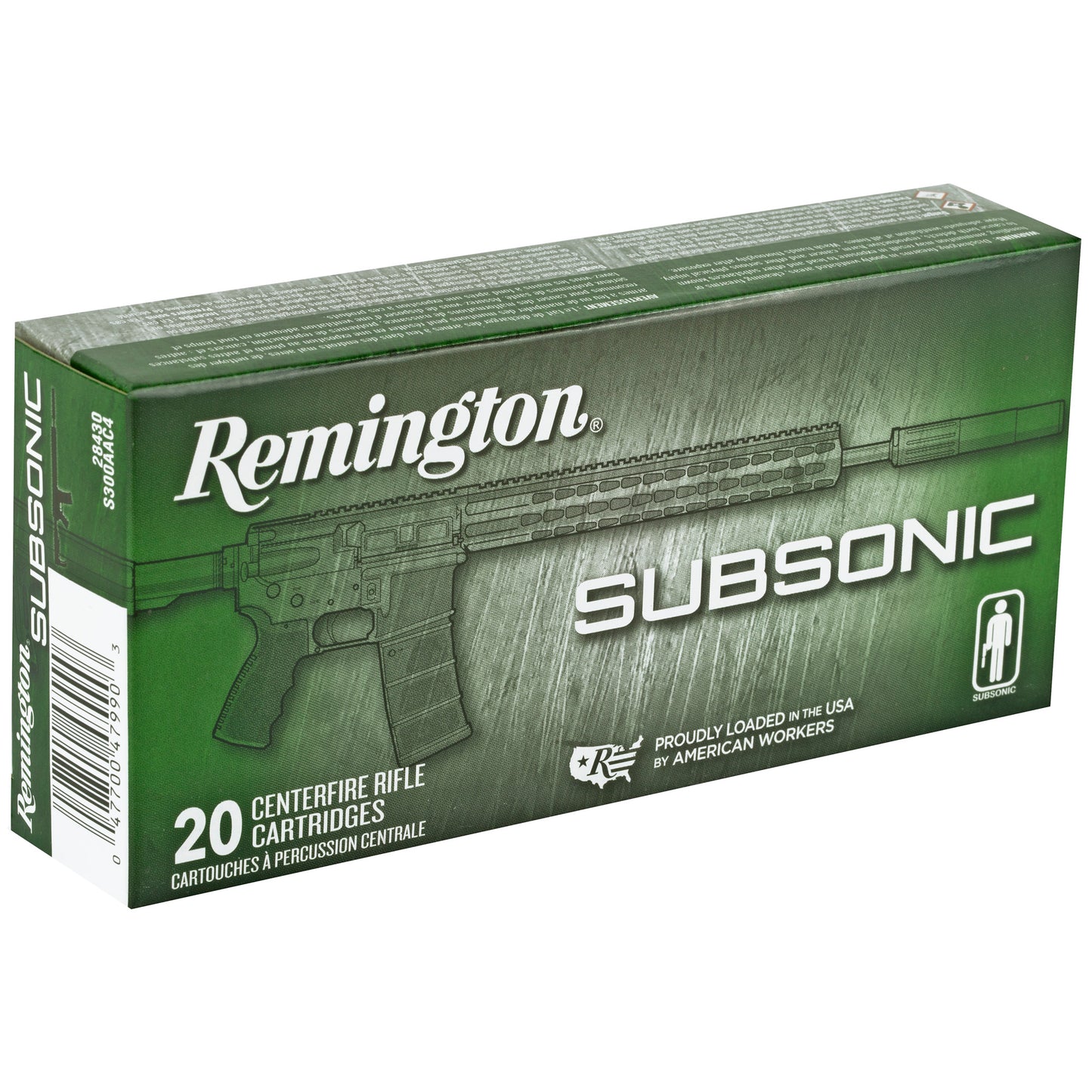 REM 300BLK 220GR SUBSONIC 20/200