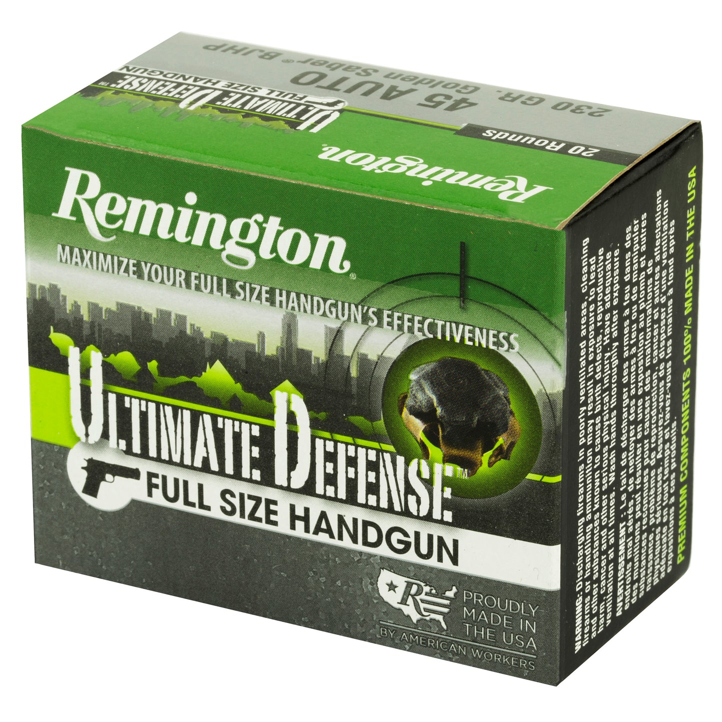 REM ULT DEF 45ACP 230GR BJHP 20/500