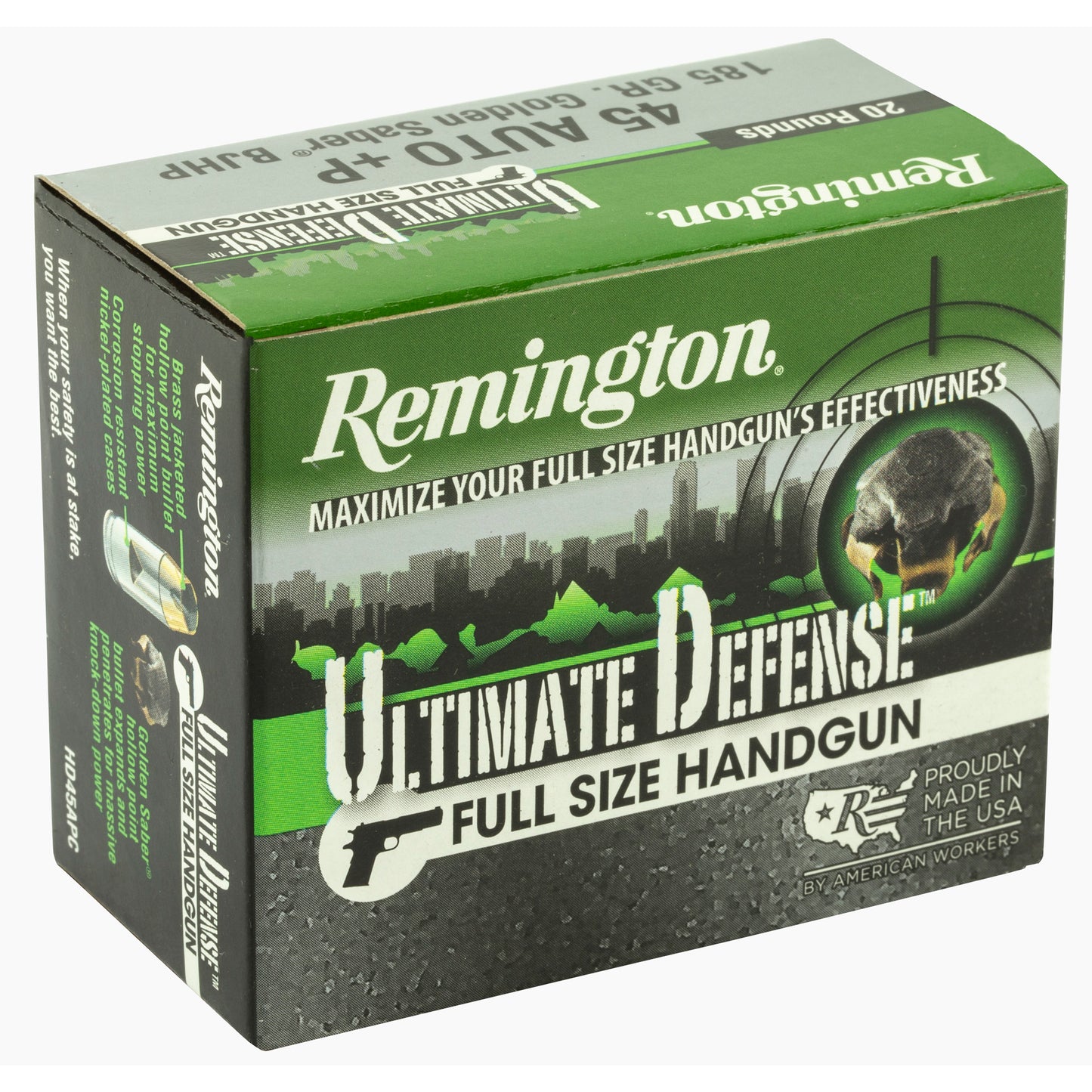 REM ULT DEF 45ACP+P 185GR BJHP 20