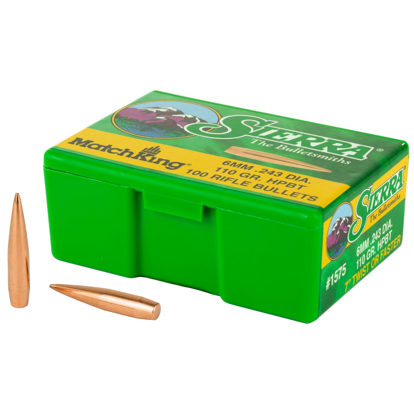 SIERRA MATCHKING .243 110GR 100CT