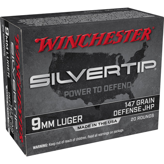 WIN SILVERTIP 9MM 147GR HP 20/200