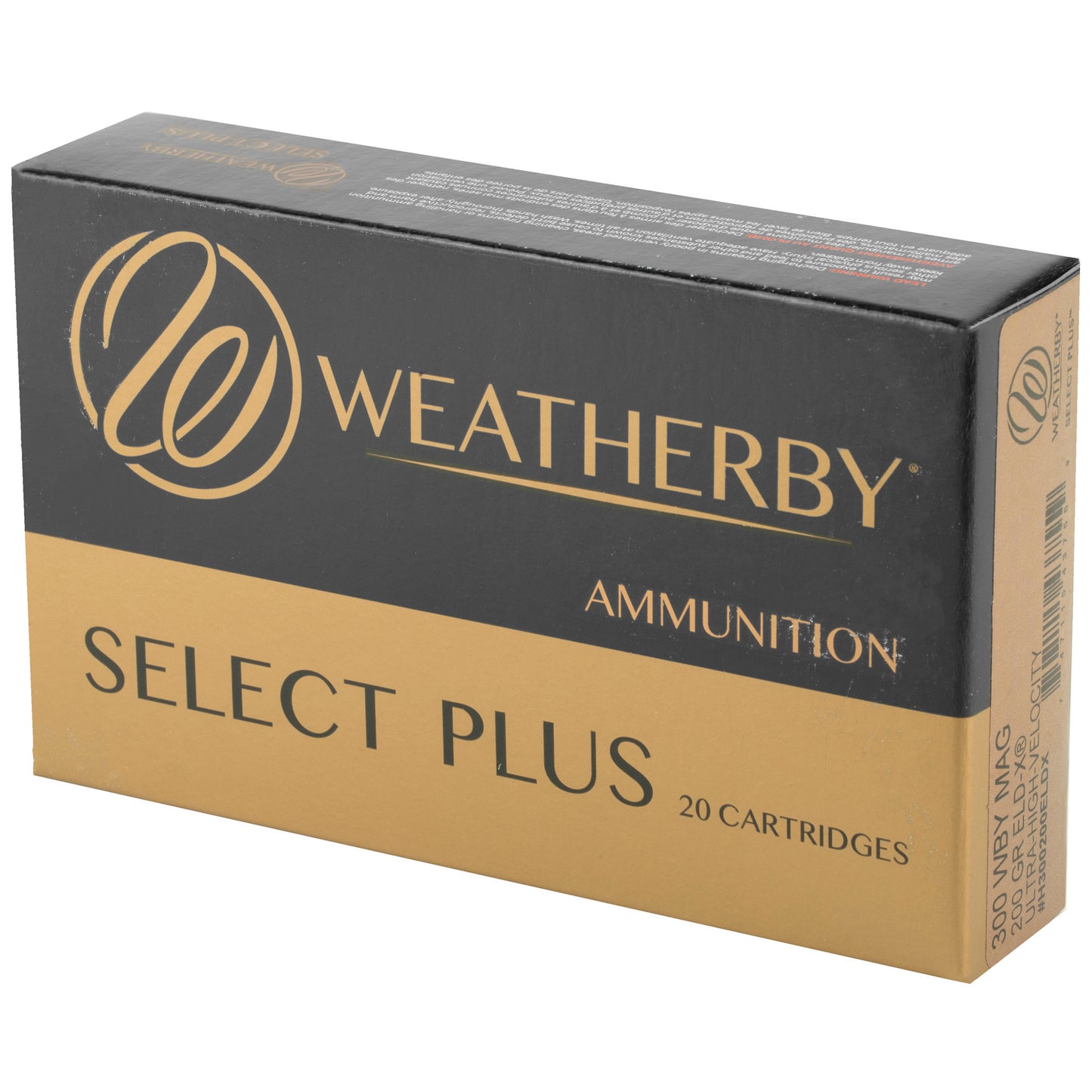 WBY AMMO 300WBY 200GR ELD-X 20/200