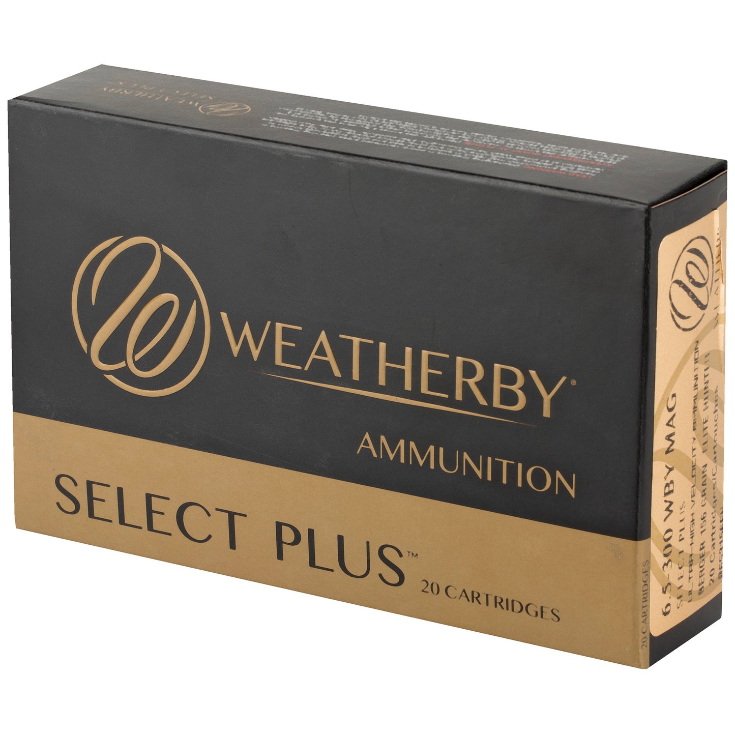 WBY AMMO 6.5-300WBY 156GR EOL 20/200