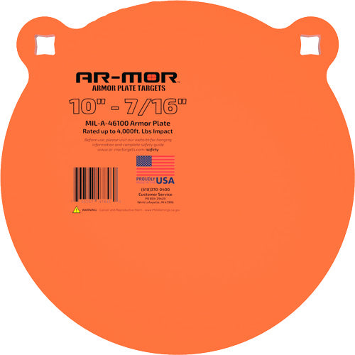 AR-MOR 10" MIL46100 STEEL GONG