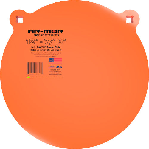 AR-MOR 12" MIL41600 STEEL GONG