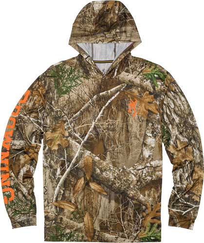 BROWNING HOODED L-SLEEVE TECH