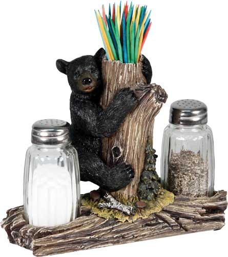 RIVERS EDGE BEAR HOLDING GLASS