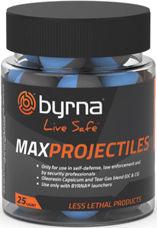 BYRNA MAX PROJECTILES 25 COUNT